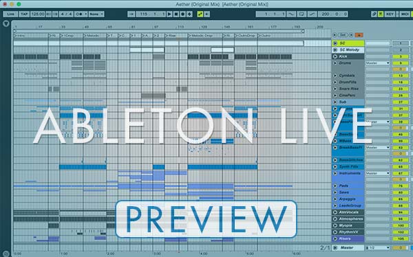 High Frequencies - Aether - Progressive Trance Ableton Live Template