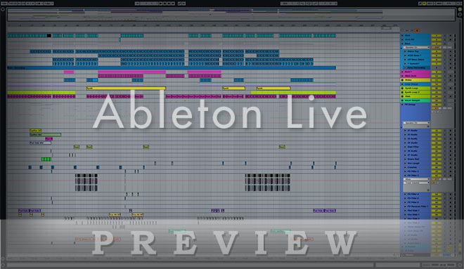 Ableton Live Template Preview