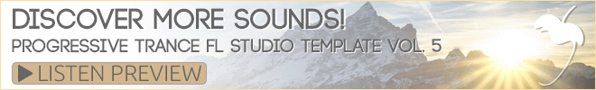 Progressive Trance FL Studio Template Vol. 5 OUT - Sharp
