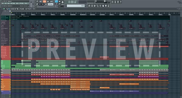 FL Studio Project Screenshot
