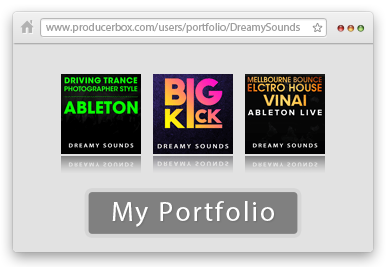 DreamySounds ProducerBox Portfolio