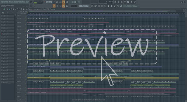 Progressive Trance FL Studio Full Template Preview 1