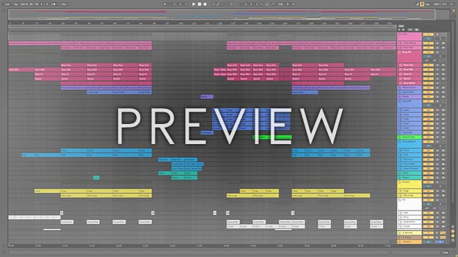 Ableton Live Preview Screen