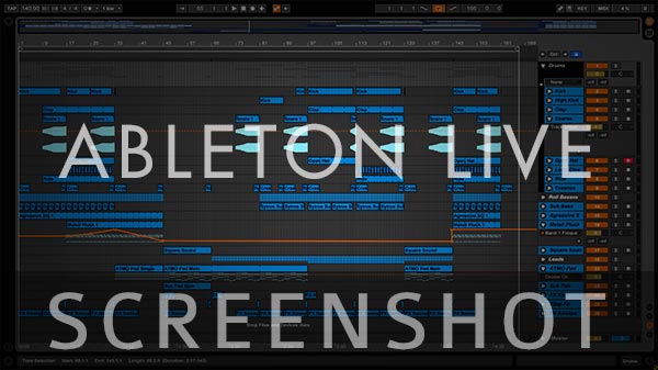Ableton Live Project Screenshot Preview