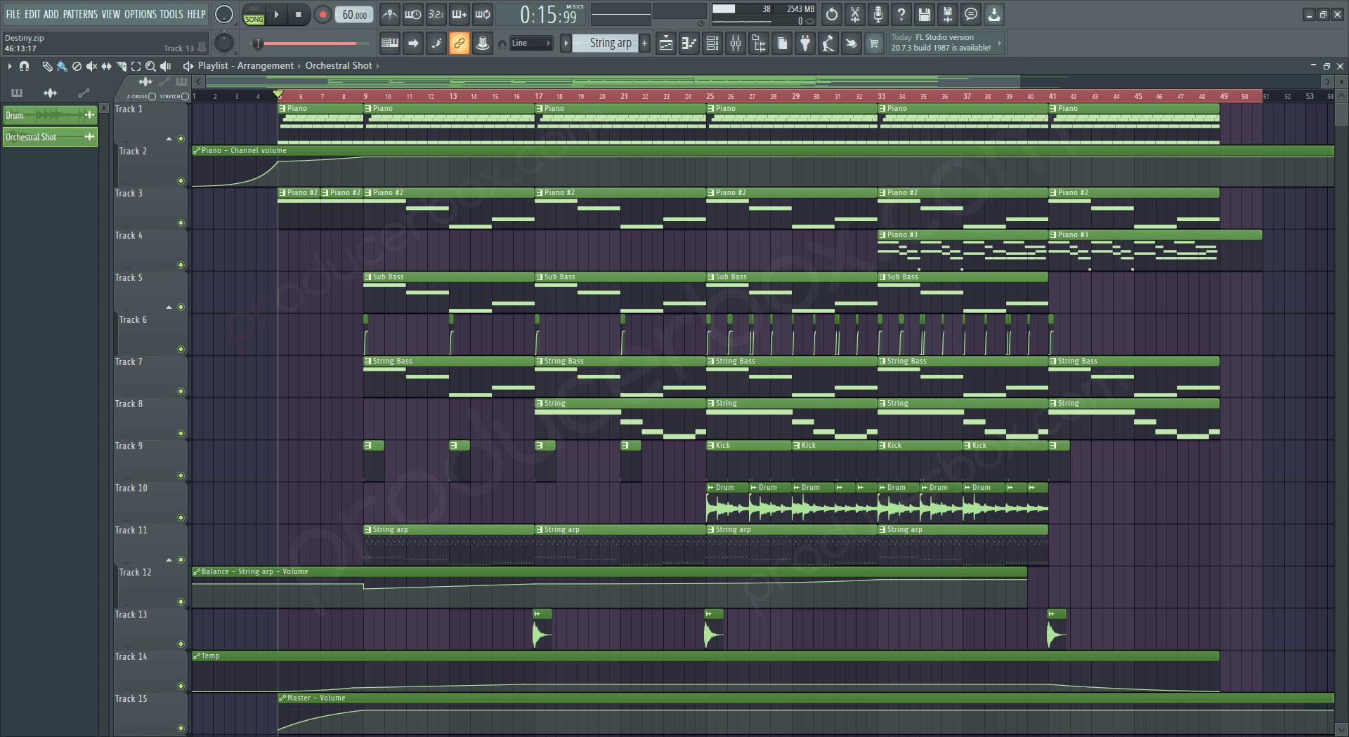 Destiny - FL Studio Orchestral Theme | ProducerBox