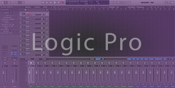 Logic Pro Startup Template Preview