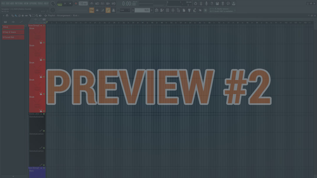 Authors Starter Template For FL Studio Preview Screeenshot No.2