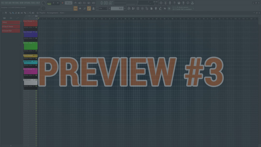 Authors Starter Template For FL Studio Preview Screeenshot No.3